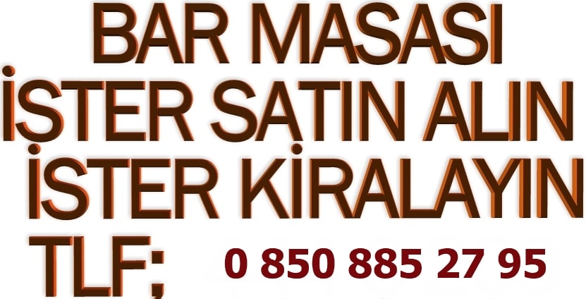 bar masas kiralama