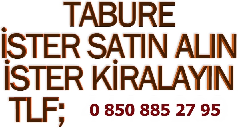 tabure kiralama